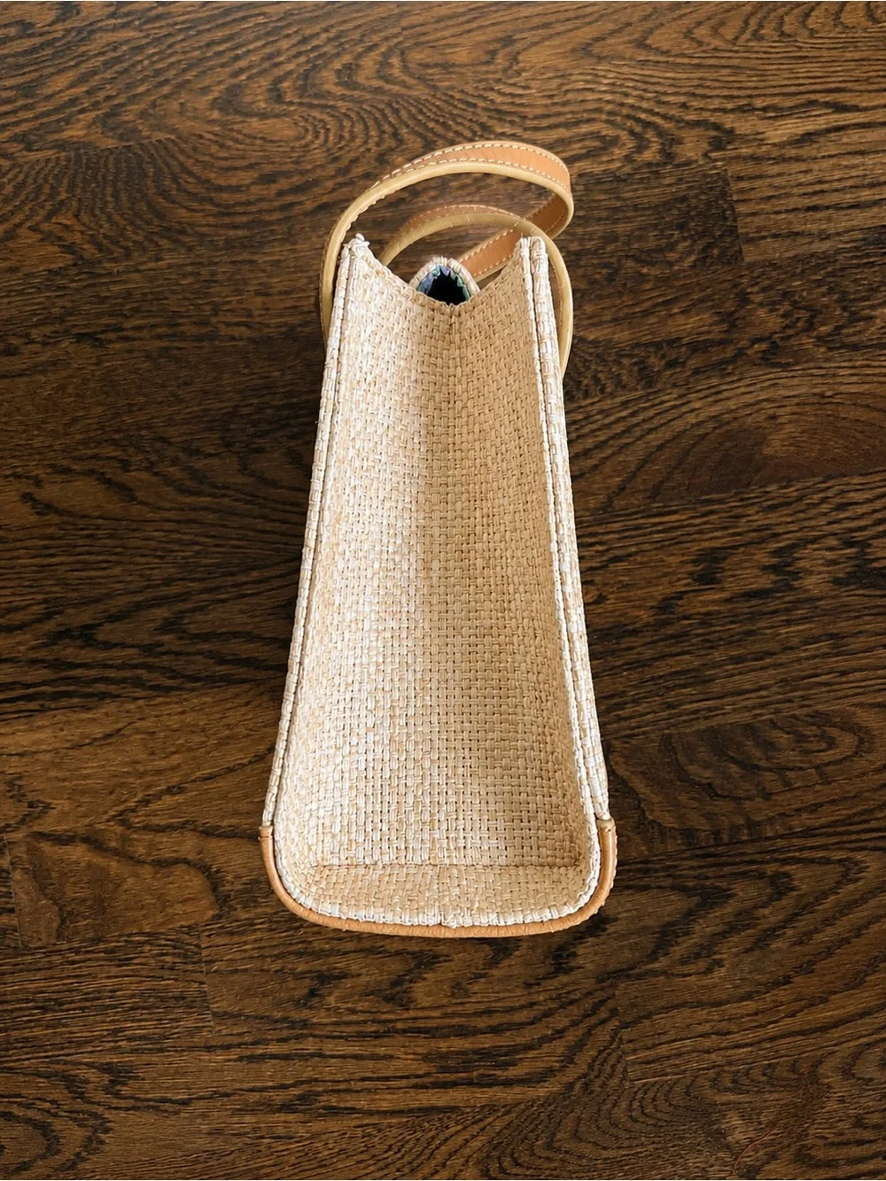 Kate Spade Straw Woven Tote EUC